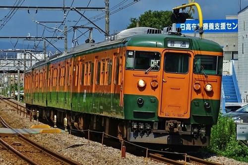 115系 1000番台『 高タカ T 1144 編成：信越本線 普通電車